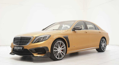 Brabus presents its own version of the S63 AMG limousine Mercedes-Benz with 400 kmph on the board! - Photo