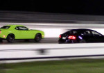Race on: Tesla Model S vs Challenger SRT Hellcat (VIDEO) - Photo