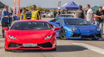 Drag Race: Lamborghini Aventador vs Lamborghini Huracan! (VIDEO) - Photo