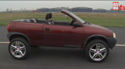Auto Bild turned a Opel Corsa into a crossover convertible! (VIDEO) - Photo