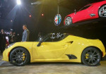Alfa Romeo 4C Spider in all its glory at the North American International Auto Show! - Photo