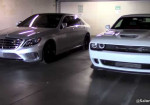 Audio Test: Mercedes-Benz S65 AMG versus Dodge Challenger SRT Hellcat! (VIDEO) - Photo