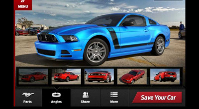 Now you can configure your own Ford Mustang as you want directly from your phone! - Photo