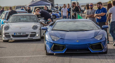 Porsche 911 Turbo throws down the Aventador's gauntlet. Find out who came out the winner in this race. - Photo