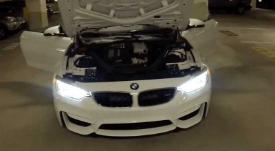 A US hotel employee was fired after he filmed a review with a customer's car, a BMW M4! (VIDEO) - Photo
