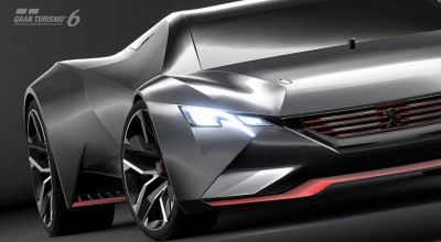 This new Peugeot concept can achieve the first hundred in just 1.73 seconds, in the virtual world! - Photo