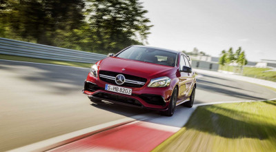 The Mercedes A45 AMG's successor will get an engine developed by F1 engineers. - Photo