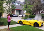 Sometimes Justice Comes Quick - This Idiot In A LaFerrari Deserved It! - Photo
