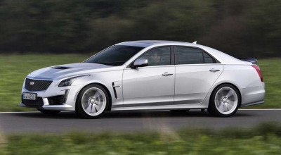 Cadillac <span style='background: #ff0000'>CTS-V</span> comes on the old continent. Here's how much will cost the nearest enemy of M5 - Photo