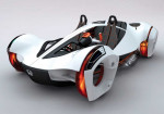 Honda Air Concept - see how look car of the future! - Photo