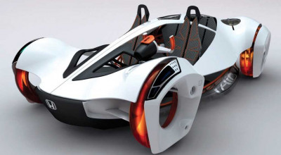 Honda Air Concept - see how look car of the future! - Photo