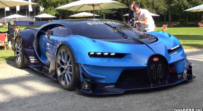 Here's how the exhaust of the coolest super car sounds like - Bugatti Vision GT! - Photo