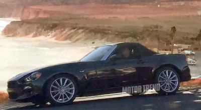 2017 Fiat 124 Spider caught on the roads of Santa Barbara ! - Photo