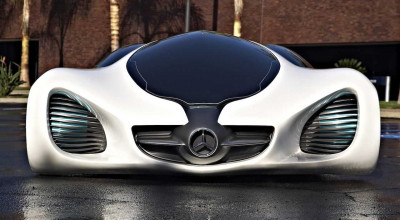 Mercedes Biome Concept – the alien fireball! - Photo
