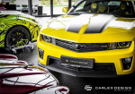 Goodbye, plastics, welcome, leather: Camaro ZL1, with Carlex Design interior - Photo