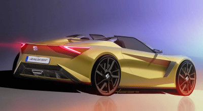 Design study: Seat Roadster, a possible rival of the Mazda MX-5. - Photo