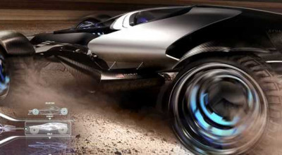 Infiniti Synaptiq concept wants to connect to your vertebral column. - Photo