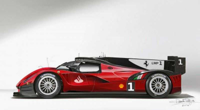 Ferrari LMP1 is a gorgeous concept created for Le Mans! - Photo