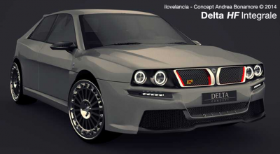 Lancia Deymos HF Integrale, a concept that could re-launch the Italian brand! - Photo