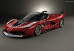 Ferrari FXX concept may be first four doors sedan with a mid-position V12 engine! - Photo