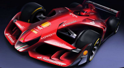 Ferrari future F1 car - a <span style='background: #ff0000'>concept</span> which will stunned any imagination! - Photo