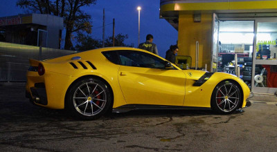 Apparently the Ferrari F12tdf Needs Gas Like Other Normal Cars - Photo