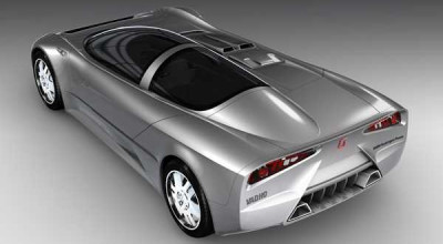 The Giugiaro Vadho - is a concept car powered by a <span style='background: #ff0000'>V12</span>, working on hydrogen! - Photo