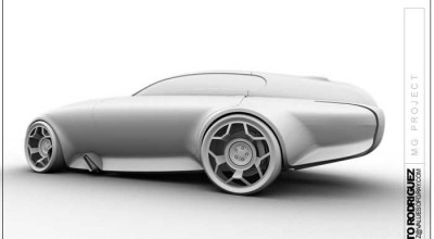 Do aliens exist? The MG RV8 concept demonstrates evidence of alien existence! - Photo