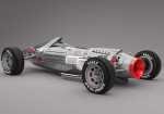MIG 15-2 Concept Car - a retro-futuristic racer inspired by Russian fighter aircraft! - Photo