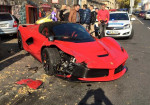 See the impact of Ferrari LaFerrari, injured last week! (VIDEO) - Photo