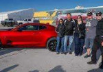 Danica Patrick Delivers The First Camaro SS Six Generation. - Photo