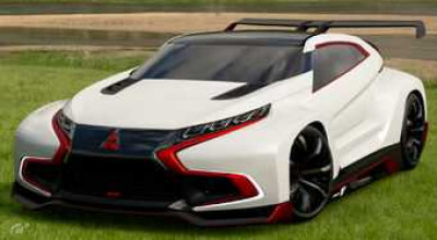 Mitsubishi XR-PHEV Evolution Vision concept for GT6. - Photo