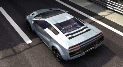 <span style='background: #ff0000'>Vector</span> Tribun concept - a tribut to the iconic <span style='background: #ff0000'>Vector</span> W8 supercar! - Photo