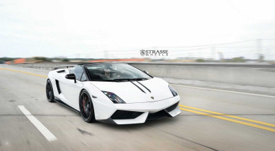 Lamborghini Gallardo LP 570-4 Spyder Performante Gets New Custom Wheels. - Photo