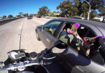 A Motorcyclist Grabbed An Unsuspecting Girl’s Feet On The Freeway And It’s The Best - Photo