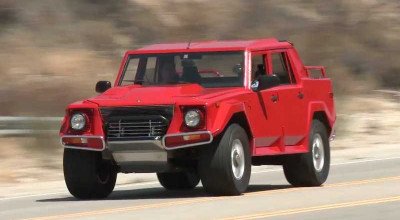 Jay Leno brings to our attention the first SUV Lamborghini LM002 (VIDEO) - Photo