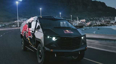 Red Bull Makes a Jet Fighter Inspired Armored SUV - Photo