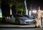 Supercar Showoff at Cars & Coffee Event in Saudi Arabia. - Photo