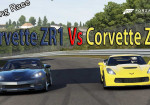 Drag Race Of The Vettes: Chevrolet Corvette Z06 vs ZR1. - Photo