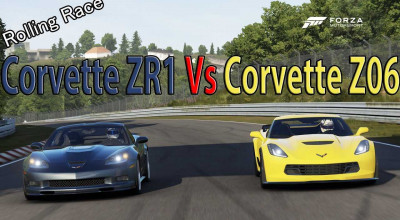 Drag Race Of The Vettes: Chevrolet <span style='background: #ff0000'>Corvette</span> <span style='background: #ff0000'>Z06</span> vs ZR1. - Photo