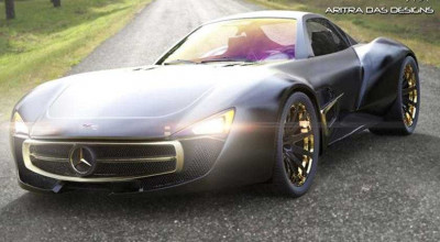 Amateur Designer Creates Stunning Mercedes-Benz SLR McLaren Concept - Photo