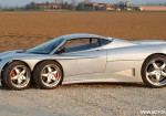 Covini C6W – The Supercar With Six Wheels! - Photo