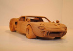 Wooden Hand-Carved Life-Size Jaguar E-Type Toy Can Be Yours For $20k. - Photo