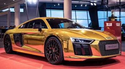 This Is Possibly The Coolest Golden Audi R8 - Photo