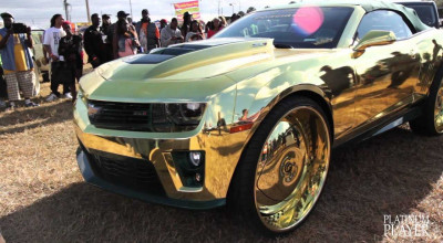 Golden Camaro ZL1 - Photo