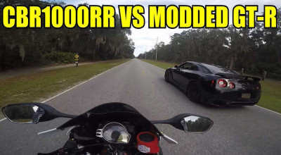 Motorbike vs A Supercar: You’ll Never Guess Who The Winner Is - Photo