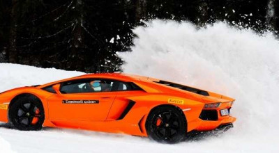 Winter Fun with Two Lamborghini Gallardo - Photo