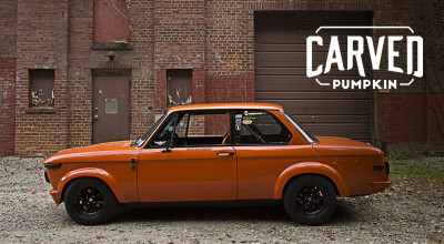 From Series passion knows no boundaries! Carved Pumpkin BMW 2002 (VIDEO) - Photo