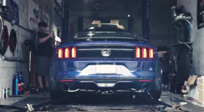 ADV1 Makes an Awesome Supercharged Mustang Plus Bonus Burnouts. - Photo