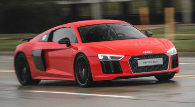 Test Drive With An Unhappy Ending For An Audi R8 V10 Plus - Photo